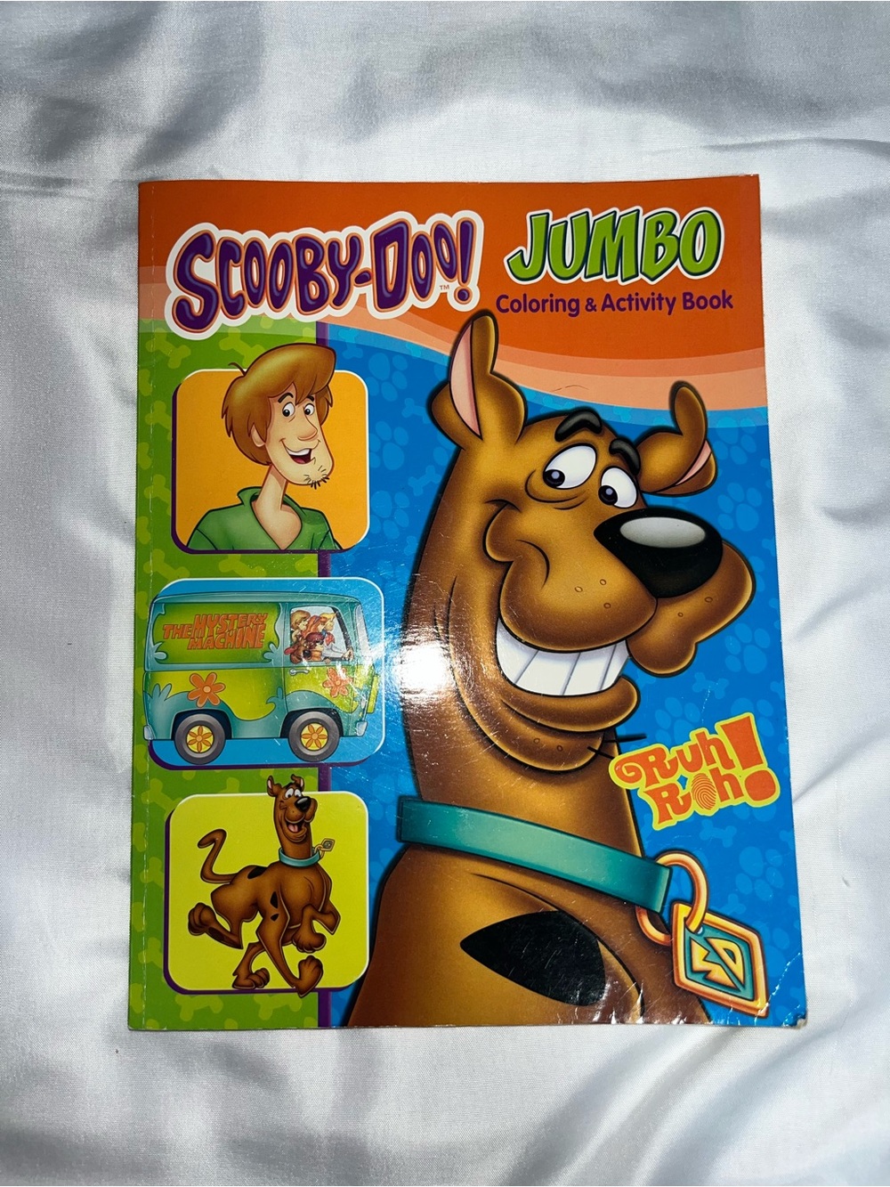 Scooby-Doo Jumbo Coloring & Activity Book 2008 Hanna-Barbera Kids Cartoon